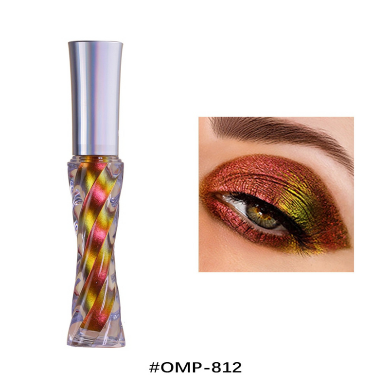 Sombra Líquida Duo Chrome Eyeshadow 3D em glitter 2.2ml