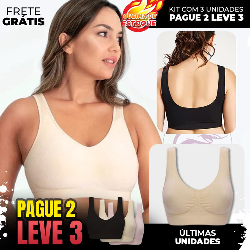 Sutiã Confort Plus (Compre 2 Leve 3) -